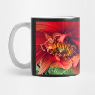 The Orange Dahlia of Peaceful Joy Mug
